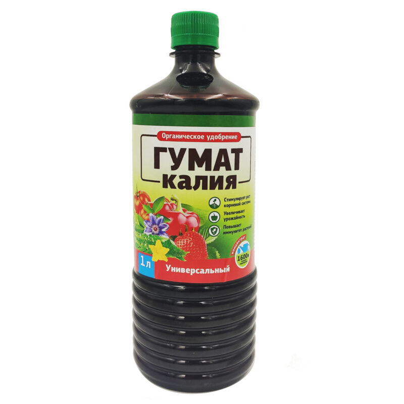 Гумат калия 1л БИУД — изображение 1
